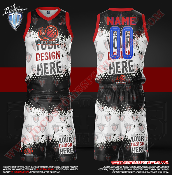 Custom youth basketball uniform packages hot sale