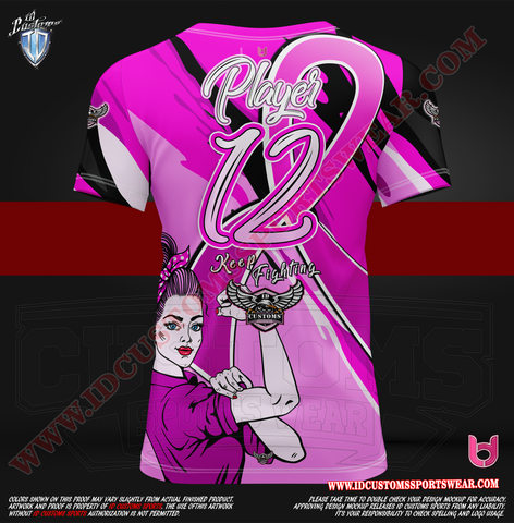 195 Never Give Up Ball Custom T-Shirts