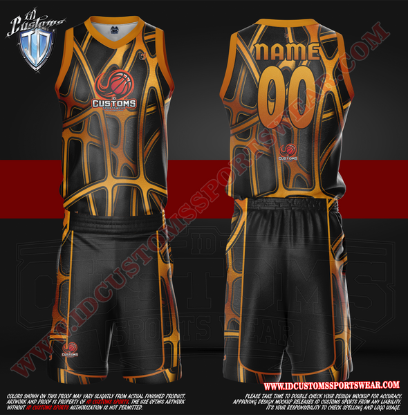 Sublimation Printing Sublimated Youth Basketball Uniforms Adult
