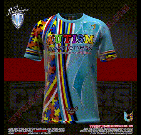 94 AUTISM AWARENESS Custom T-Shirts