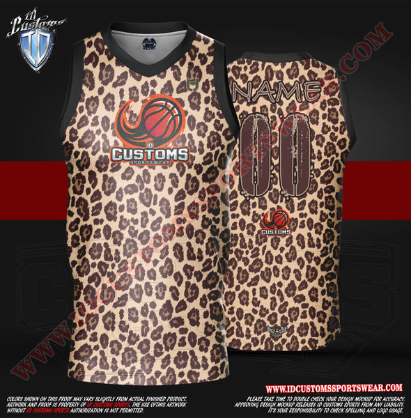 sublimation brown nba jersey
