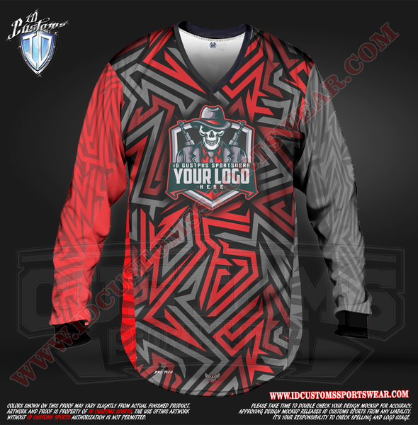 Fully Custom Paintball Jersey Your Design Here