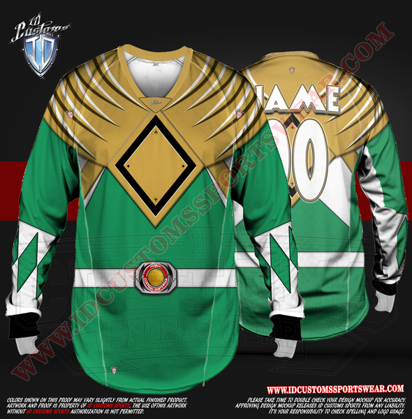 Green rangers jersey new arrivals