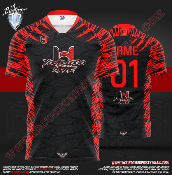 Red Tiger SOCCER PRO JERSEYS – ID Customs SportsWear