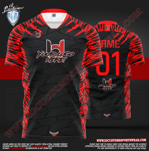 tiger jersey design