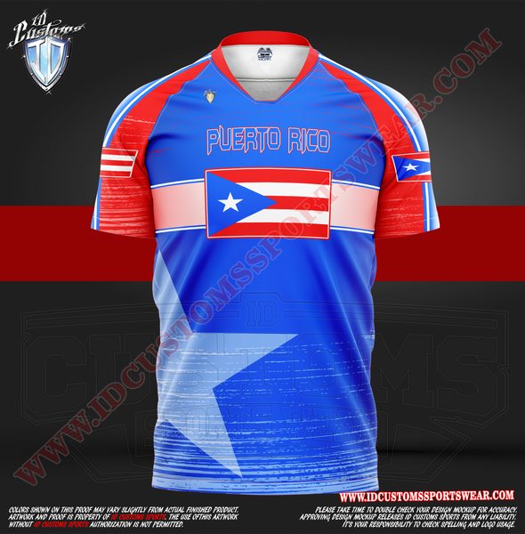 Puerto Rico 2022 SOCCER PRO JERSEYS – ID Customs SportsWear