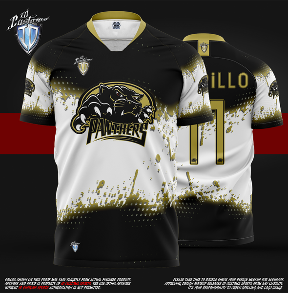 Football Jersey Sublimated Panthers
