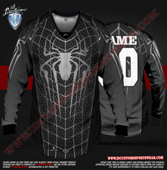 11 Black Spider Paintball Pro Shirt