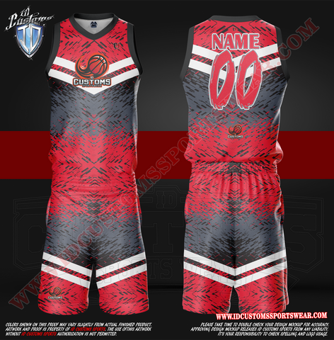Full Sublimation Custom Basketball Uniforms