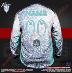 Custom Sports Wear Semi Pro Paintball Custom Sublimated Jersey Semi Pro Paintball Shirt Texas United States ID Custom Sports Wear Pro Paintball Full Custem Sublimated Jersey Reg Paintball Pro Paintball Blue Lagoon Reg Paintball Shirt