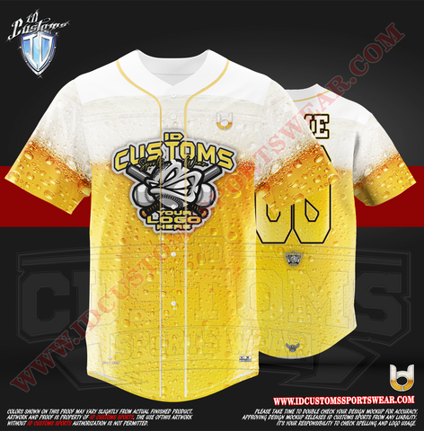 Custom Sports Wear Semi Baseball Custom Sublimated Jersey Semi Pro Paintball Shirt Texas United States ID Custom Sports Wear Pro Paintball Full Custem Sublimated Jersey Reg Paintball Baseball MMM Beer