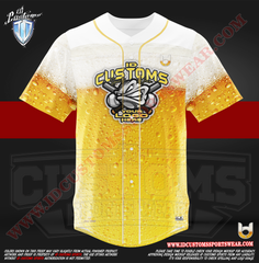 Custom Sports Wear Semi Baseball Custom Sublimated Jersey Semi Pro Paintball Shirt Texas United States ID Custom Sports Wear Pro Paintball Full Custem Sublimated Jersey Reg Paintball Baseball MMM Beer