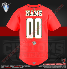 Custom Sports Wear Semi Baseball Custom Sublimated Jersey Semi Pro Paintball Shirt Texas United States ID Custom Sports Wear Pro Paintball Full Custem Sublimated Jersey Reg Paintball Baseball Red