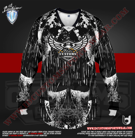 Maillot motocross personnalisé IMPULSE PAINT Maillot motocross personnalisé IMPULSE PAINT