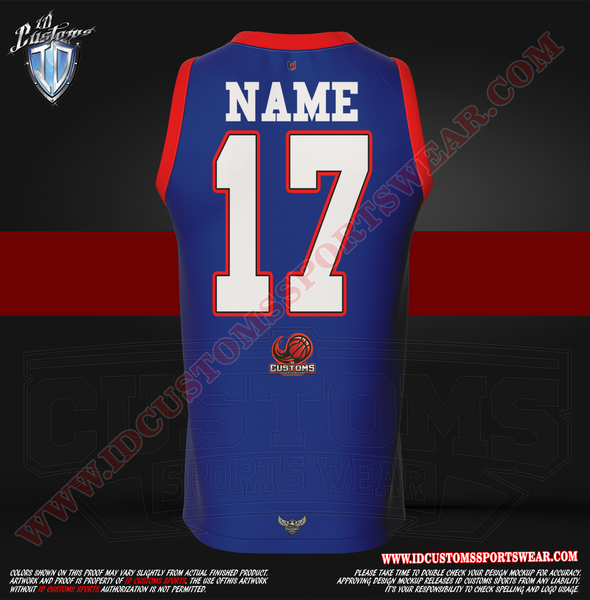 RB Basketball Custom Jersey – ID Customs SportsWear