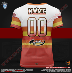 USA ID Custom Sports Wear Full Custem Sublimated Jersey Tshirt T-ShirtShirt Texas United States ID Custom Sports Wear Full Custem Sublimated Jersey Tshirt T-Shirt Rotex