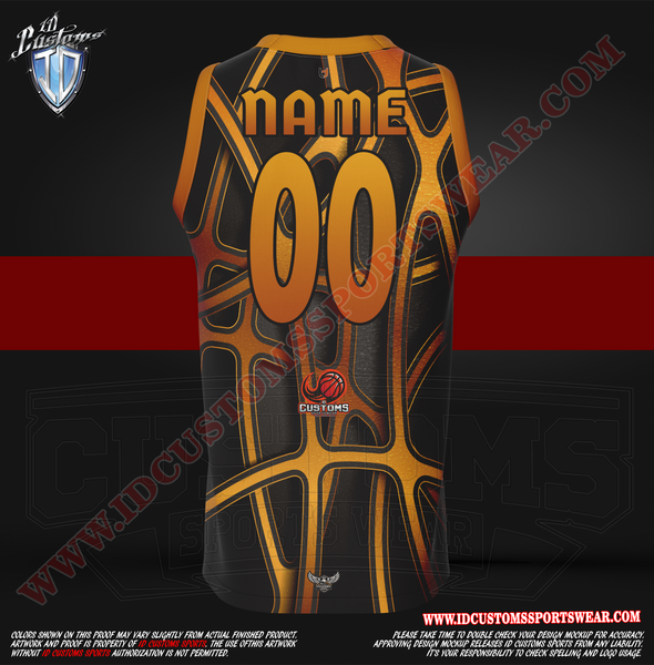 Bronze Skin Laverint Basketball Custom Jersey – ID Customs SportsWear