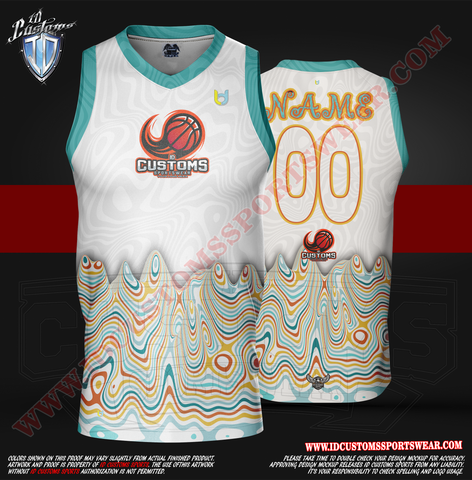 NBA - Full Sublimation Basketball Jersey Design