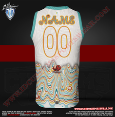 Basketball Full Sublimation Shirts Custom Sports Wear Semi Pro Paintball Custom Sublimated Jersey Semi Pro Paintball Shirt Texas United States ID Custom Sports Wear Pro Paintball Full Custem Sublimated Jersey Basketball Custom Jersey Sweet Sour