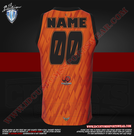 Tiger Jersey Design Basketball Sublimation