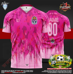 228 Hot Pink Pro Soccer Jerseys