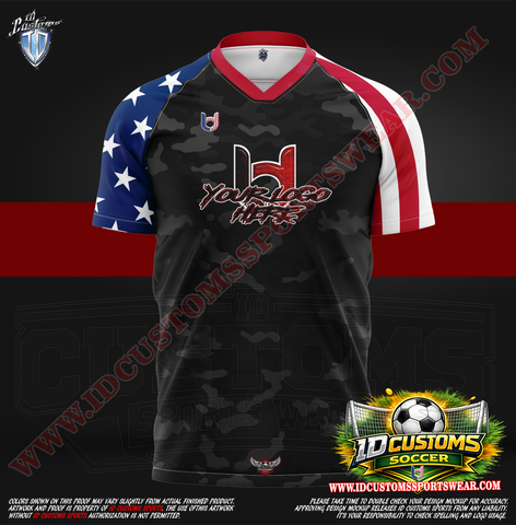 USA SOCCER 2 PRO JERSEYS