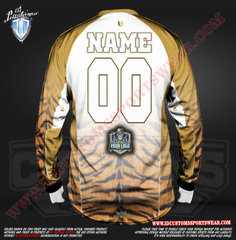 Custom Sports Wear Semi Pro Paintball Custom Sublimated Jersey Semi Pro Paintball Shirt Texas United States ID Custom Sports Wear Pro Paintball Full Custem Sublimated Jersey Reg Paintball Pro Paintball Tiger Child Paintball Pro Shirt