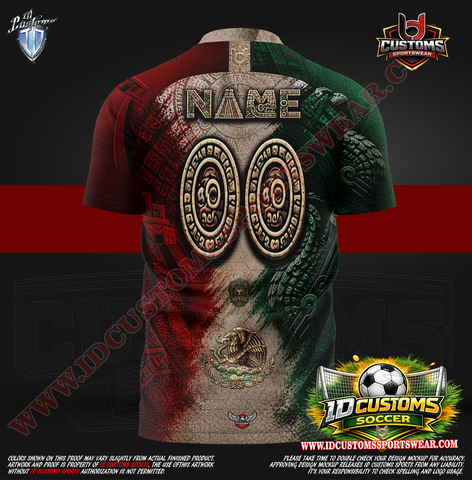 240 Mexican Warrior Pro Soccer Jerseys