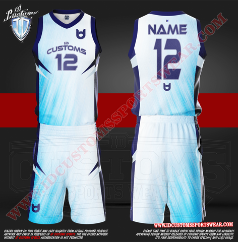 Full Basketball Uniform Package Full Sublimation Shirts Custom Sports Wear Semi Pro Paintball Custom Sublimated Jersey Semi Pro Paintball Shirt Texas United States ID Custom Sports Wear Pro Paintball Full Custem Sublimated Jersey Basketball Custom Jersey Full Basketball Uniform Package My Blue