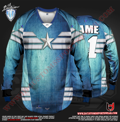 Custom Sports Wear Semi Pro Paintball Custom Sublimated Jersey Semi Pro Paintball Shirt Texas United States ID Custom Sports Wear Pro Paintball Full Custem Sublimated Jersey Reg Paintball Pro Paintball Captain Paintball Pro Shirt