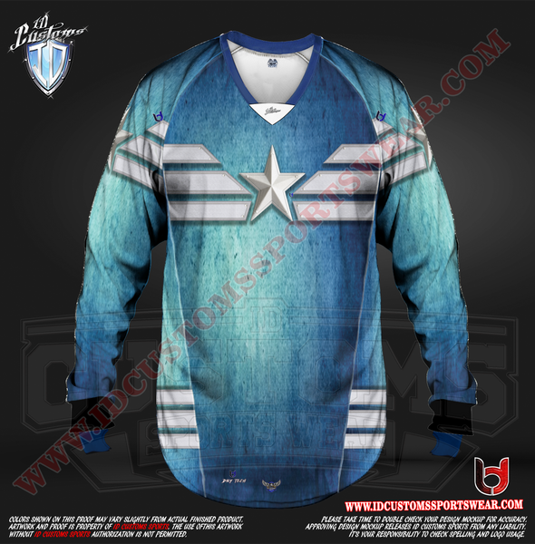 Custom Sports Wear Semi Pro Paintball Custom Sublimated Jersey Semi Pro Paintball Shirt Texas United States ID Custom Sports Wear Pro Paintball Full Custem Sublimated Jersey Reg Paintball Pro Paintball Captain Paintball Pro Shirt