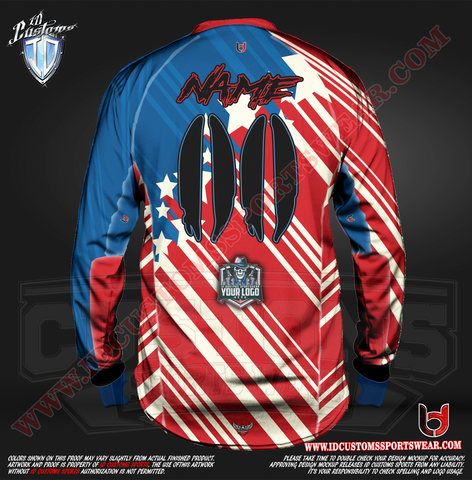 Custom Sports Wear Semi Pro Paintball Custom Sublimated Jersey Semi Pro Paintball Shirt Texas United States ID Custom Sports Wear Pro Paintball Full Custem Sublimated Jersey Reg Paintball Pro Paintball 70s USA Paintball Pro Shirt