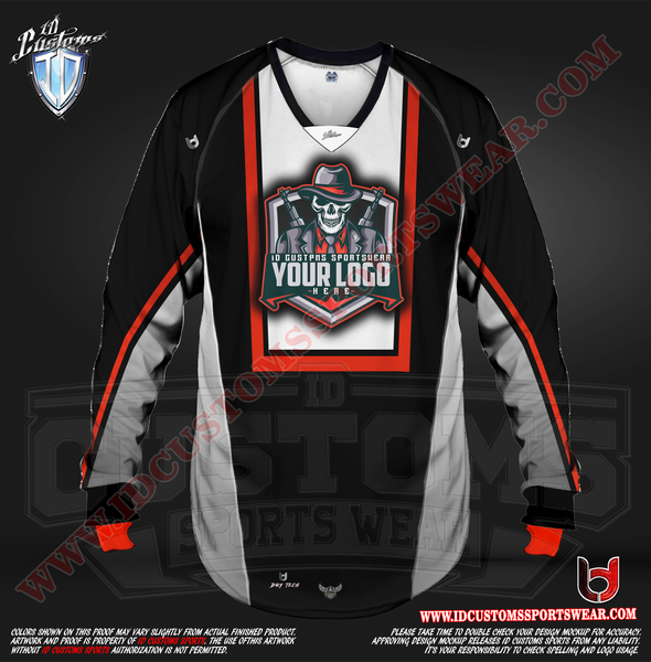 Custom Sports Wear Semi Pro Paintball Custom Sublimated Jersey Semi Pro Paintball Shirt Texas United States ID Custom Sports Wear Pro Paintball Full Custem Sublimated Jersey Reg Paintball Pro Paintball Black And White Paintball Pro Shirt