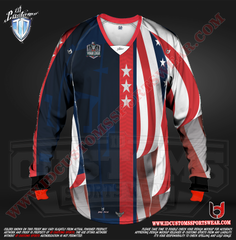 Custom Sports Wear Semi Pro Paintball Custom Sublimated Jersey Semi Pro Paintball Shirt Texas United States ID Custom Sports Wear Pro Paintball Full Custem Sublimated Jersey Reg Paintball Pro Paintball USA 3Stars Paintball Pro Shirt