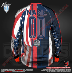 Custom Sports Wear Semi Pro Paintball Custom Sublimated Jersey Semi Pro Paintball Shirt Texas United States ID Custom Sports Wear Pro Paintball Full Custem Sublimated Jersey Reg Paintball Pro Paintball USA 3Stars Paintball Pro Shirt