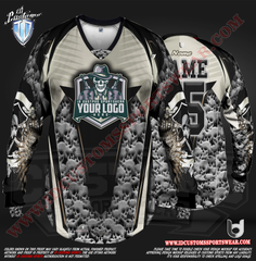 Custom Sports Wear Semi Pro Paintball Custom Sublimated Jersey Semi Pro Paintball Shirt Texas United States ID Custom Sports Wear Pro Paintball Full Custem Sublimated Jersey Reg Paintball Pro Paintball Skulls Paintball Pro Shirt