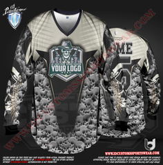 Custom Sports Wear Semi Pro Paintball Custom Sublimated Jersey Semi Pro Paintball Shirt Texas United States ID Custom Sports Wear Pro Paintball Full Custem Sublimated Jersey Reg Paintball Pro Paintball Skulls Reg Paintball Shirt