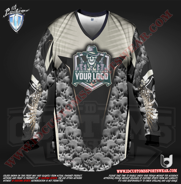 Custom Sports Wear Semi Pro Paintball Custom Sublimated Jersey Semi Pro Paintball Shirt Texas United States ID Custom Sports Wear Pro Paintball Full Custem Sublimated Jersey Reg Paintball Pro Paintball Skulls Reg Paintball Shirt