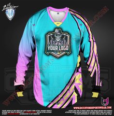 Custom Sports Wear Semi Pro Paintball Custom Sublimated Jersey Semi Pro Paintball Shirt Texas United States ID Custom Sports Wear Pro Paintball Full Custem Sublimated Jersey Reg Paintball Pro Paintball Sweet Tooth Paintball Pro Shirt