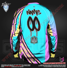 Custom Sports Wear Semi Pro Paintball Custom Sublimated Jersey Semi Pro Paintball Shirt Texas United States ID Custom Sports Wear Pro Paintball Full Custem Sublimated Jersey Reg Paintball Pro Paintball Sweet Tooth Paintball Pro Shirt