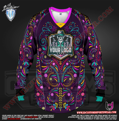 Custom Sports Wear Semi Pro Paintball Custom Sublimated Jersey Semi Pro Paintball Shirt Texas United States ID Custom Sports Wear Pro Paintball Full Custem Sublimated Jersey Reg Paintball Pro Paintball Alebrije Paintball Pro Shirt