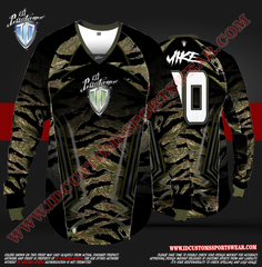 Custom Sports Wear Semi Pro Paintball Custom Sublimated Jersey Semi Pro Paintball Shirt Texas United States ID Custom Sports Wear Pro Paintball Full Custem Sublimated Jersey Reg Paintball Pro Paintball The Tiger Reg Paintball Shirt