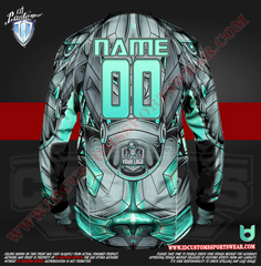 Custom Sports Wear Semi Pro Paintball Custom Sublimated Jersey Semi Pro Paintball Shirt Texas United States ID Custom Sports Wear Pro Paintball Full Custem Sublimated Jersey Reg Paintball Pro Paintball Transformer Gorilla Paintball Pro Shirt