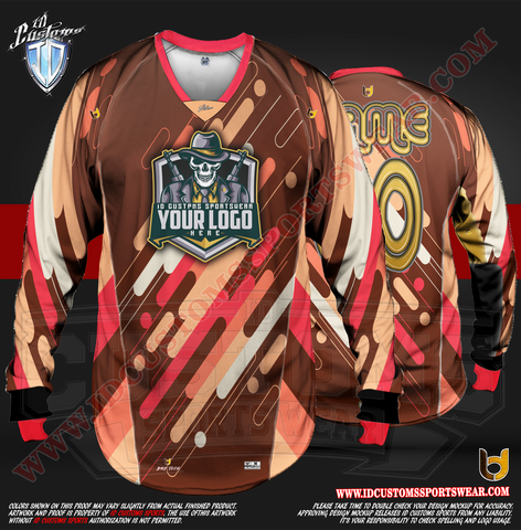 Custom Sports Wear Semi Pro Paintball Custom Sublimated Jersey Semi Pro Paintball Shirt Texas United States ID Custom Sports Wear Pro Paintball Full Custem Sublimated Jersey Reg Paintball Pro Paintball Groovy 70s Paintball Pro Shirt