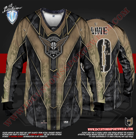 Custom Sports Wear Semi Pro Paintball Custom Sublimated Jersey Semi Pro Paintball Shirt Texas United States ID Custom Sports Wear Pro Paintball Full Custem Sublimated Jersey Reg Paintball Pro Paintball Armor Paintball Pro Shirt