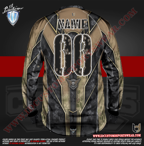 Custom Sports Wear Semi Pro Paintball Custom Sublimated Jersey Semi Pro Paintball Shirt Texas United States ID Custom Sports Wear Pro Paintball Full Custem Sublimated Jersey Reg Paintball Pro Paintball Armor Paintball Pro Shirt