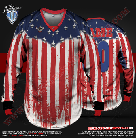 Custom Sports Wear Semi Pro Paintball Custom Sublimated Jersey Semi Pro Paintball Shirt Texas United States ID Custom Sports Wear Pro Paintball Full Custem Sublimated Jersey Reg Paintball Pro Paintball 4th of July Paintball Pro Shirt