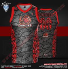 Custom Sublimated Jersey Semi Pro Paintball Shirt Texas United States ID Custom Sports Wear Pro Paintball Full Custem Sublimated Jersey Basketball Custom Jersey Full Basketball Uniform Package Red Tiger