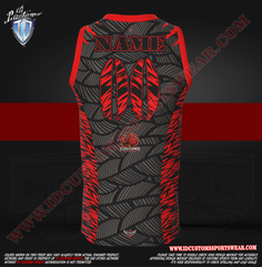 Custom Sublimated Jersey Semi Pro Paintball Shirt Texas United States ID Custom Sports Wear Pro Paintball Full Custem Sublimated Jersey Basketball Custom Jersey Full Basketball Uniform Package Red Tiger