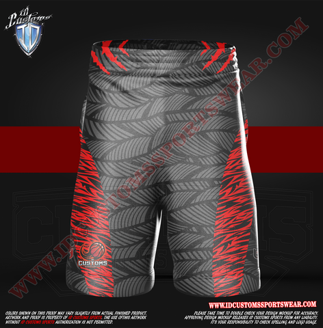 Custom Sublimated Jersey Semi Pro Paintball Shirt Texas United States ID Custom Sports Wear Pro Paintball Full Custem Sublimated Jersey Basketball Custom Jersey Full Basketball Uniform Package Red Tiger